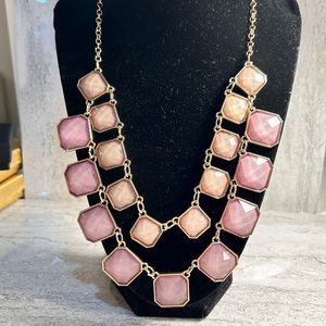 NWT Lane Bryant Pink and Beige Necklace